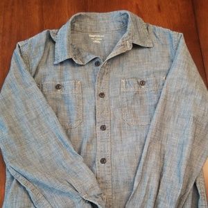 Gap boys button down shirt